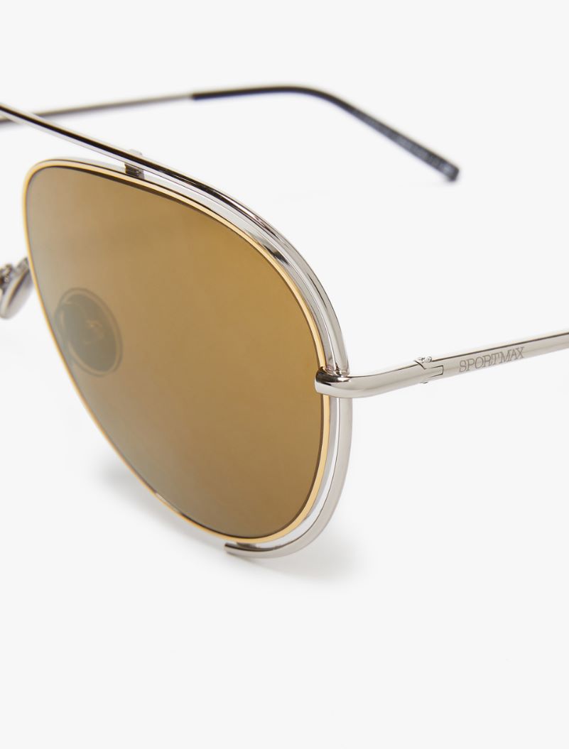 Aviator sunglasses - GOLD - Sportmax