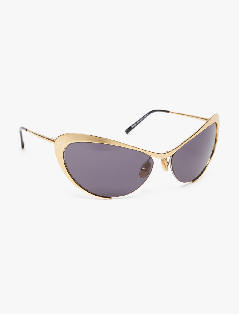 Cat-eye sunglasses - GOLD - Sportmax