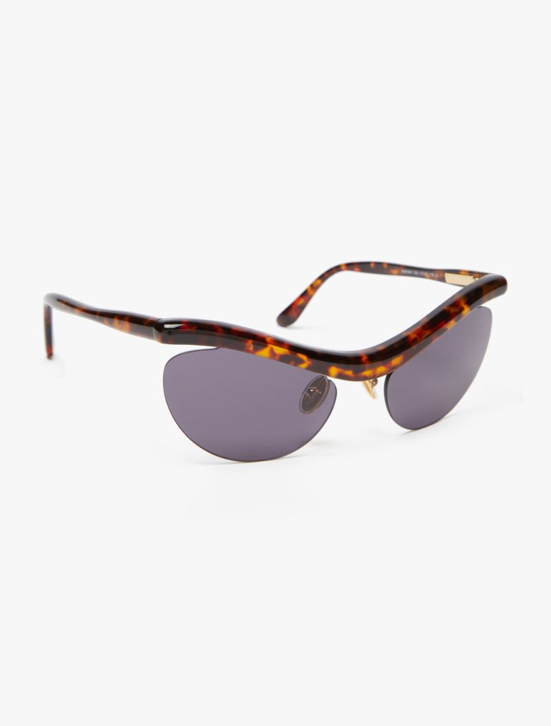 Cat-eye sunglasses - TAWNY BRONZE BROWN - Sportmax