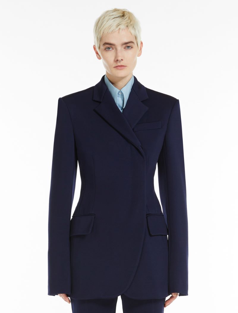 Jersey blazer - MIDNIGHTBLUE - Sportmax