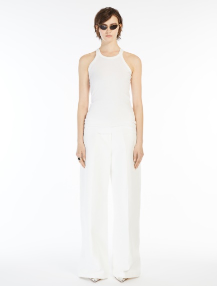 Silk vest top - WHITE - Sportmax