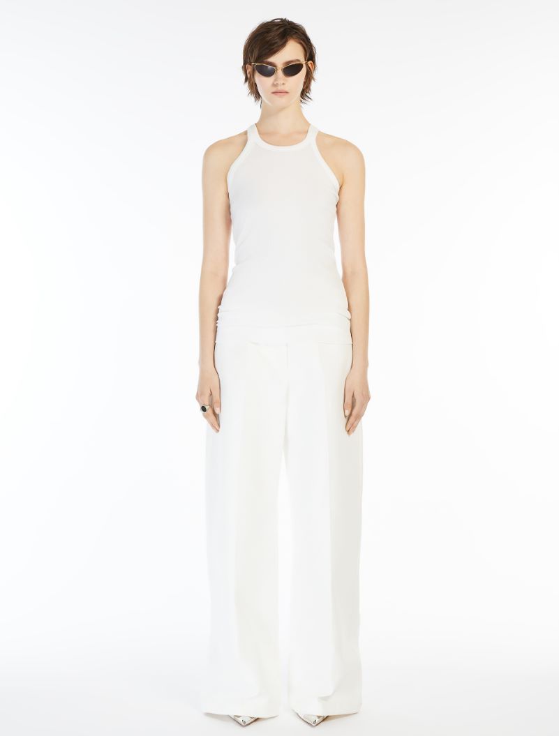 Silk vest top - WHITE - Sportmax