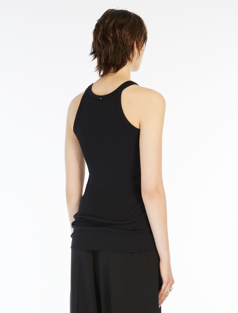 Silk vest top - BLACK - Sportmax