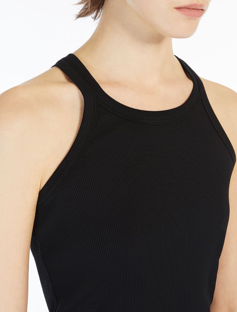 Silk vest top - BLACK - Sportmax