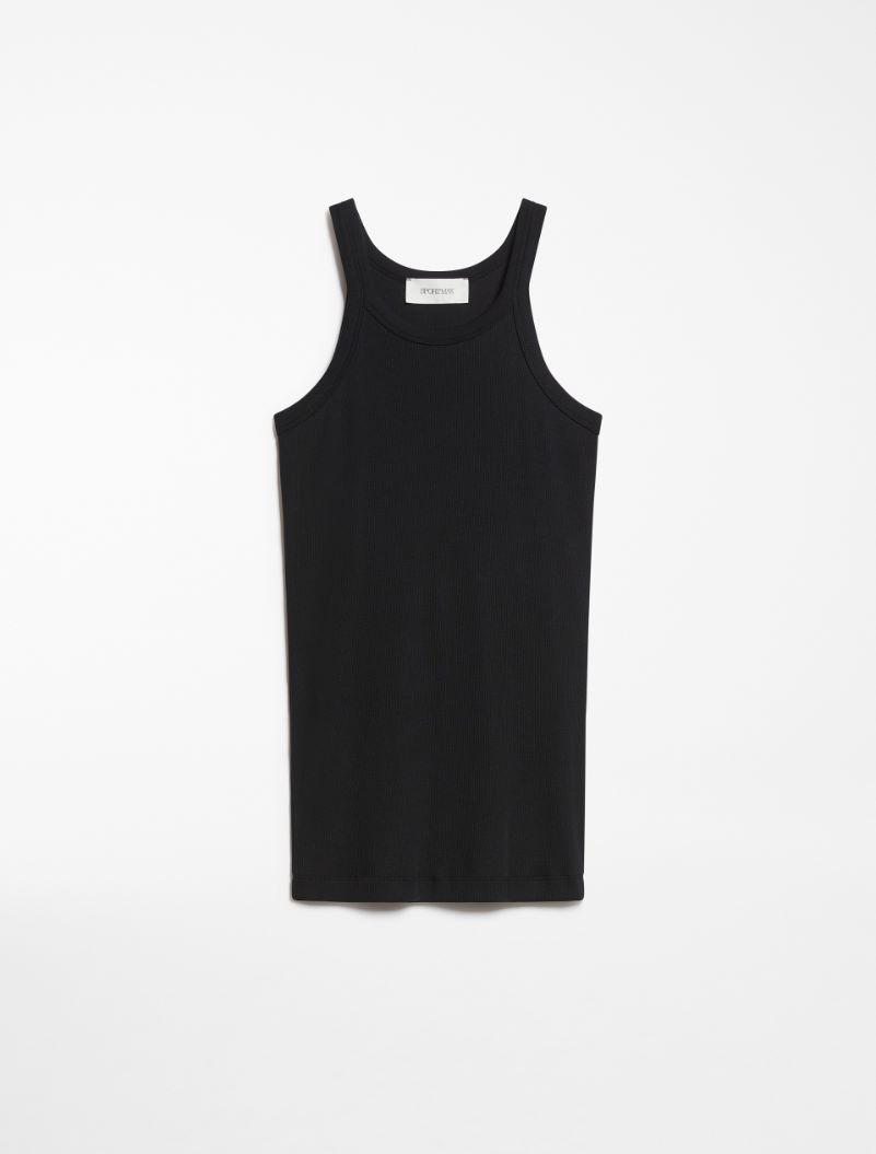 Silk vest top - BLACK - Sportmax