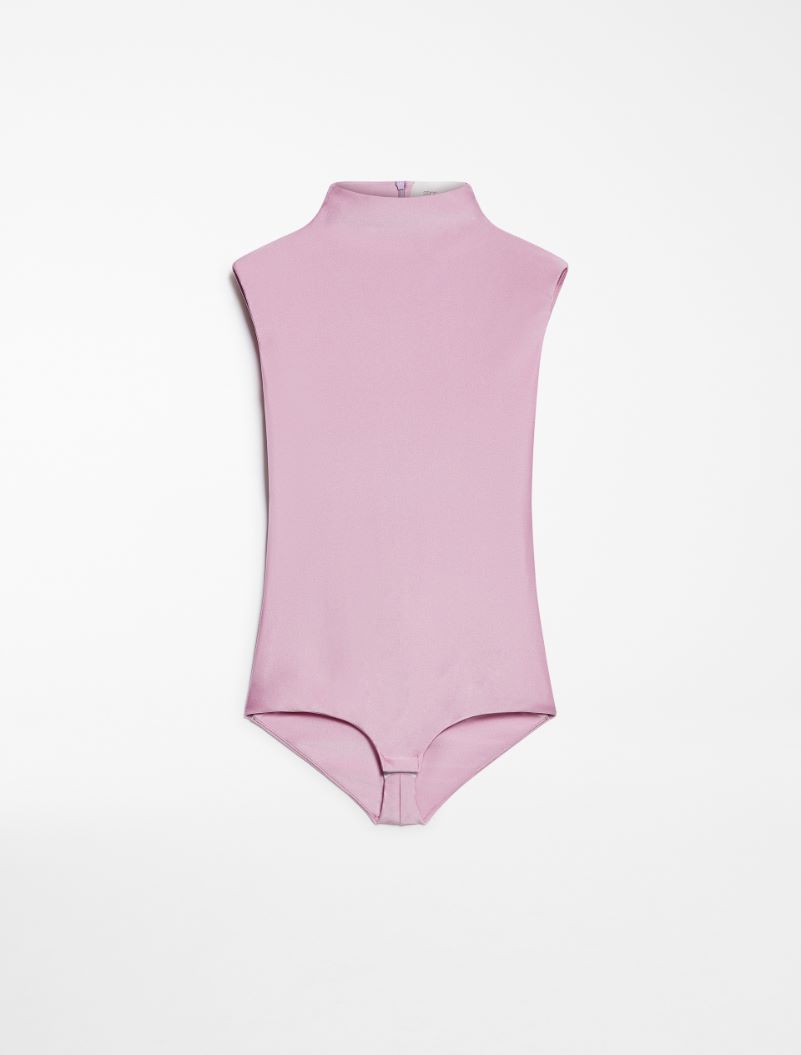 Shiny Lycra bodysuit - LAVENDER - Sportmax