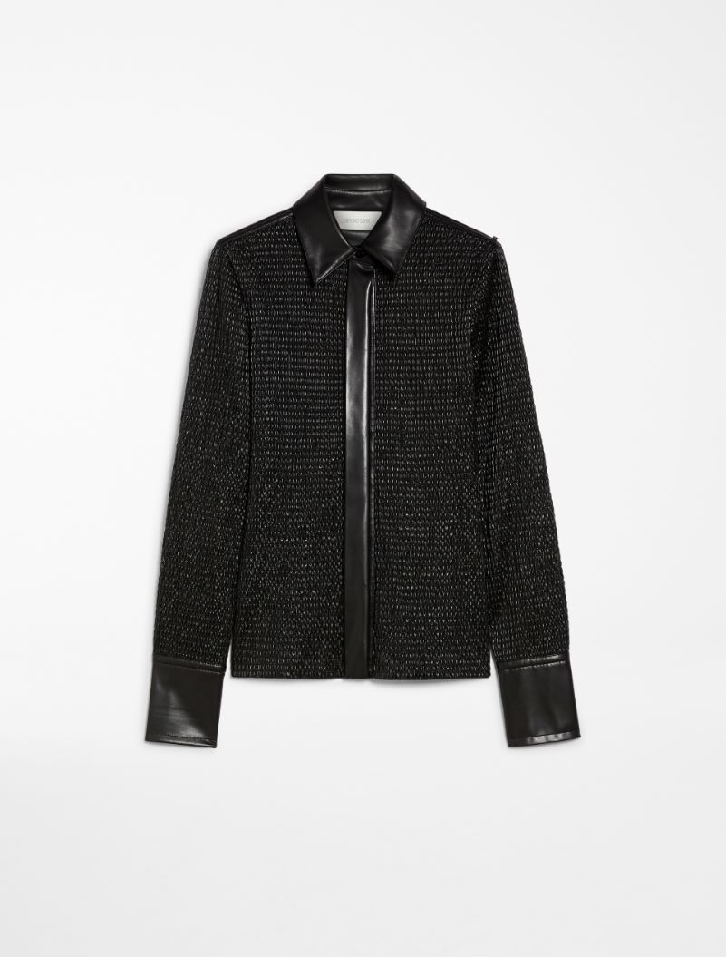 Embroidered shirt - BLACK - Sportmax