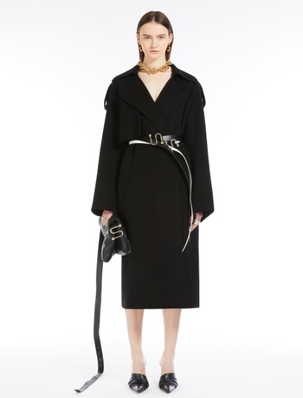 コート SPORTMAX Woman Coat Green 2320160333600 004 Women's Coats, Trenches, Puffers, Pea Coats and Raincoats