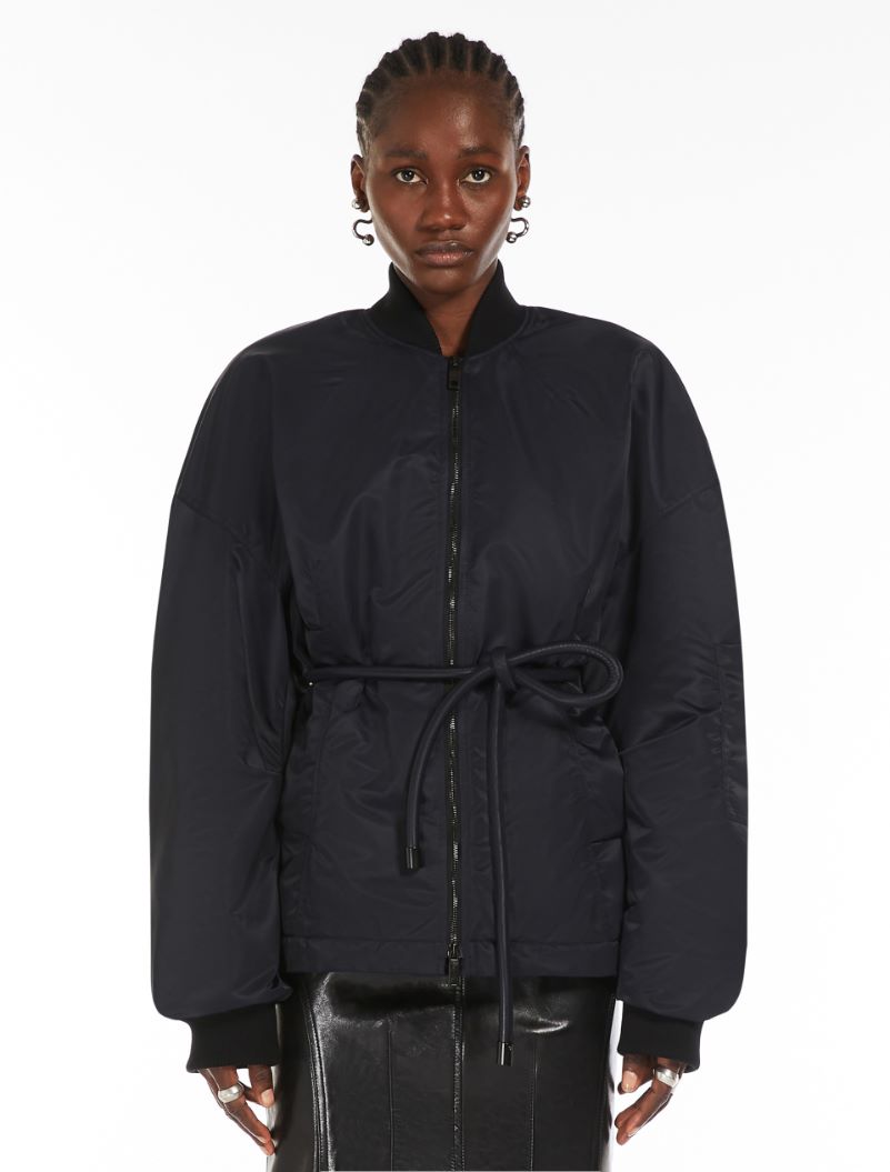 Short bomber jacket - BLACK - Sportmax