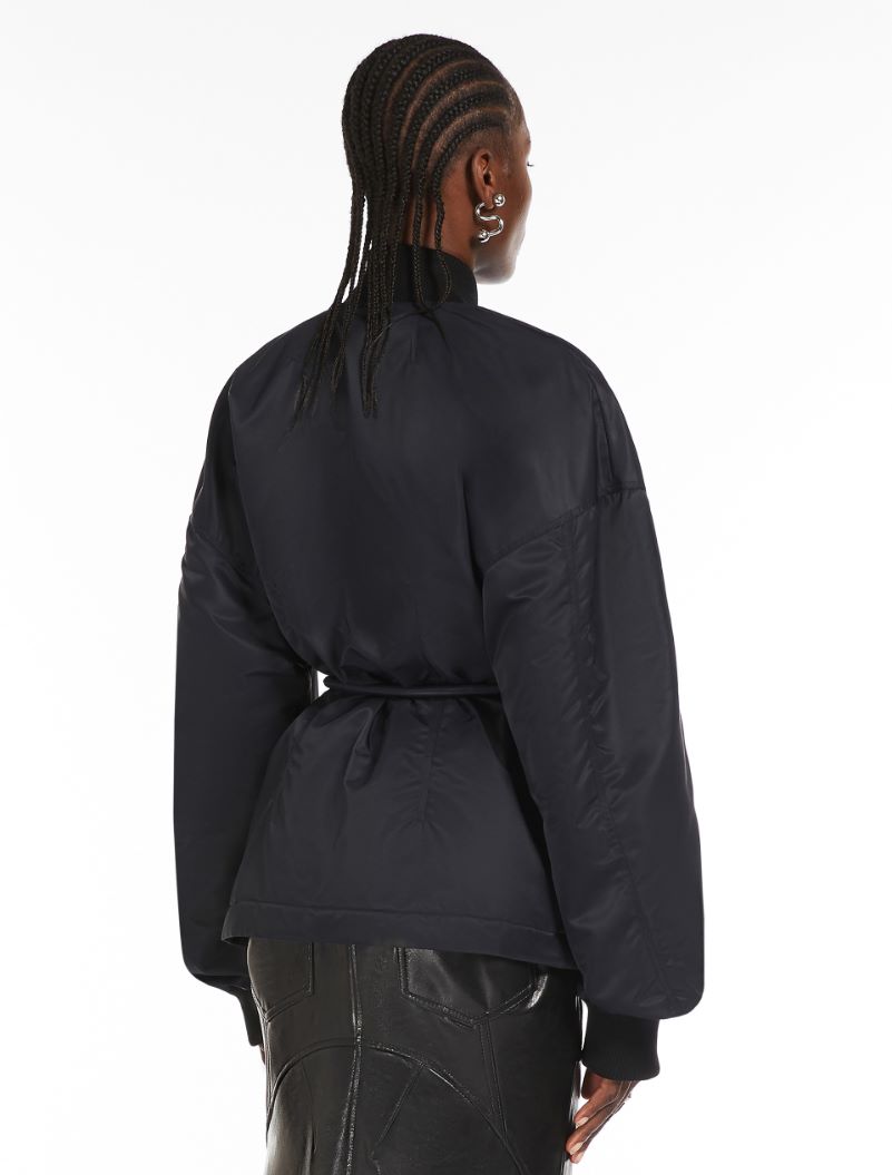 Short bomber jacket - BLACK - Sportmax