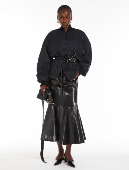 LA5335 SPORTMAX スポーツマックス ファーコート ブラウン 40 Official Sportmax Website | Sportmax