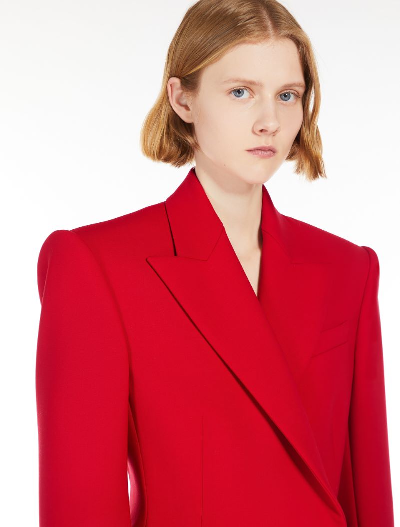 Double-breasted blazer - RED - Sportmax