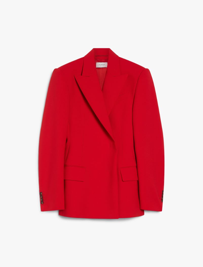 Double-breasted blazer - RED - Sportmax