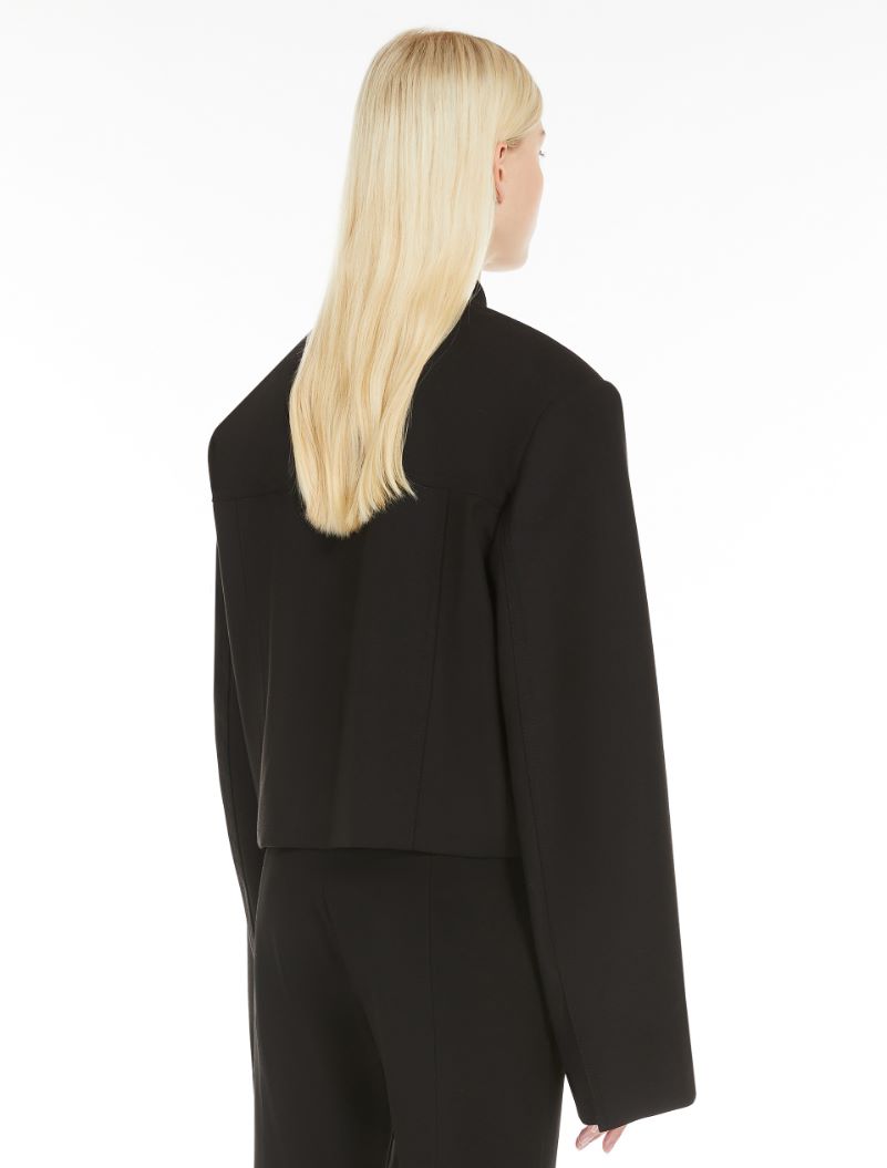 Blouson corto in lana - NERO - Sportmax