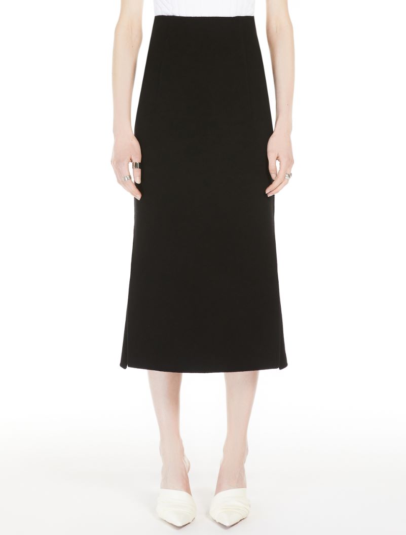 Long skirt with slits - BLACK - Sportmax