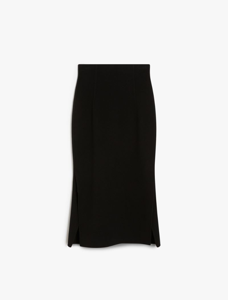 Long skirt with slits - BLACK - Sportmax