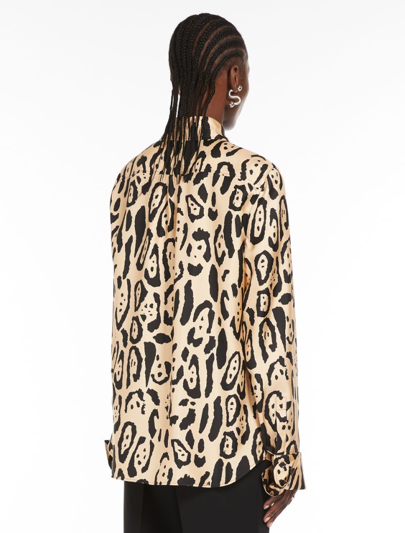 Animal-print shirt - CAMEL - Sportmax