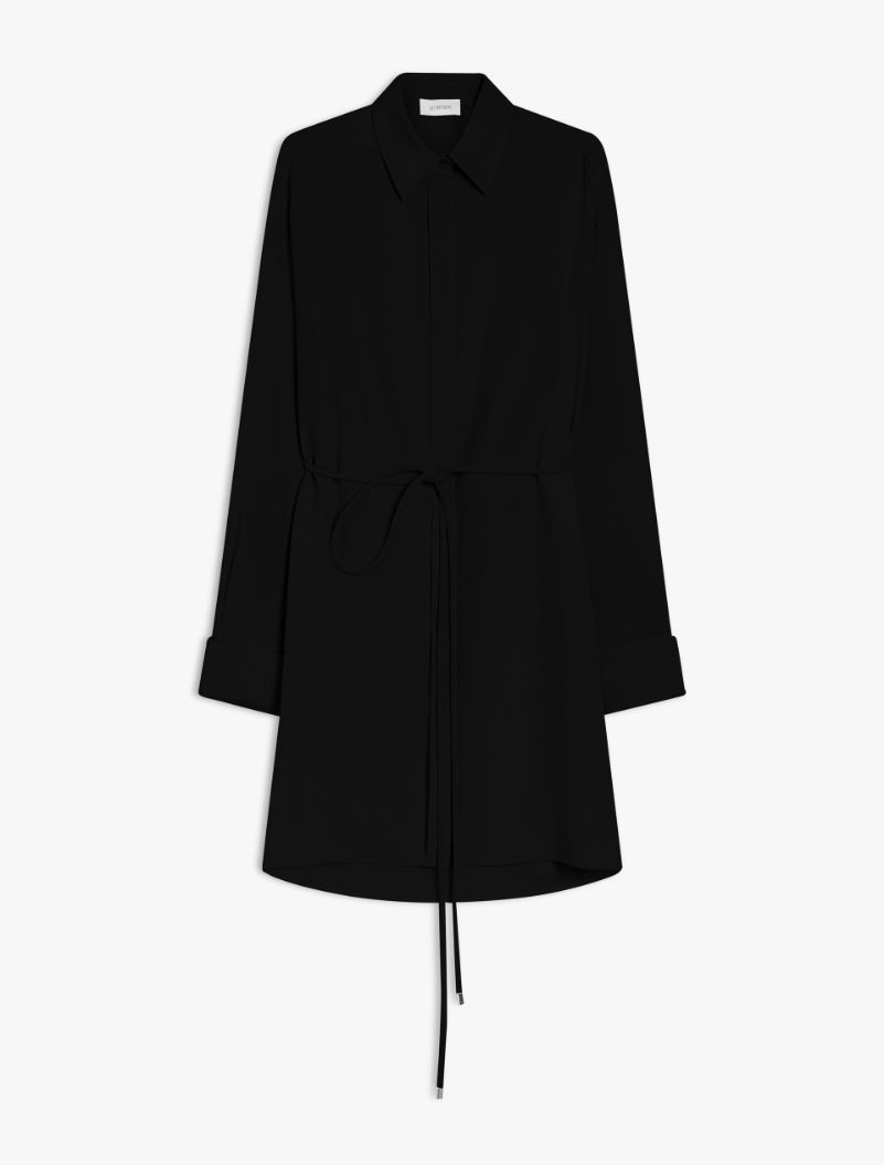 Oversized shirt dress - BLACK - Sportmax