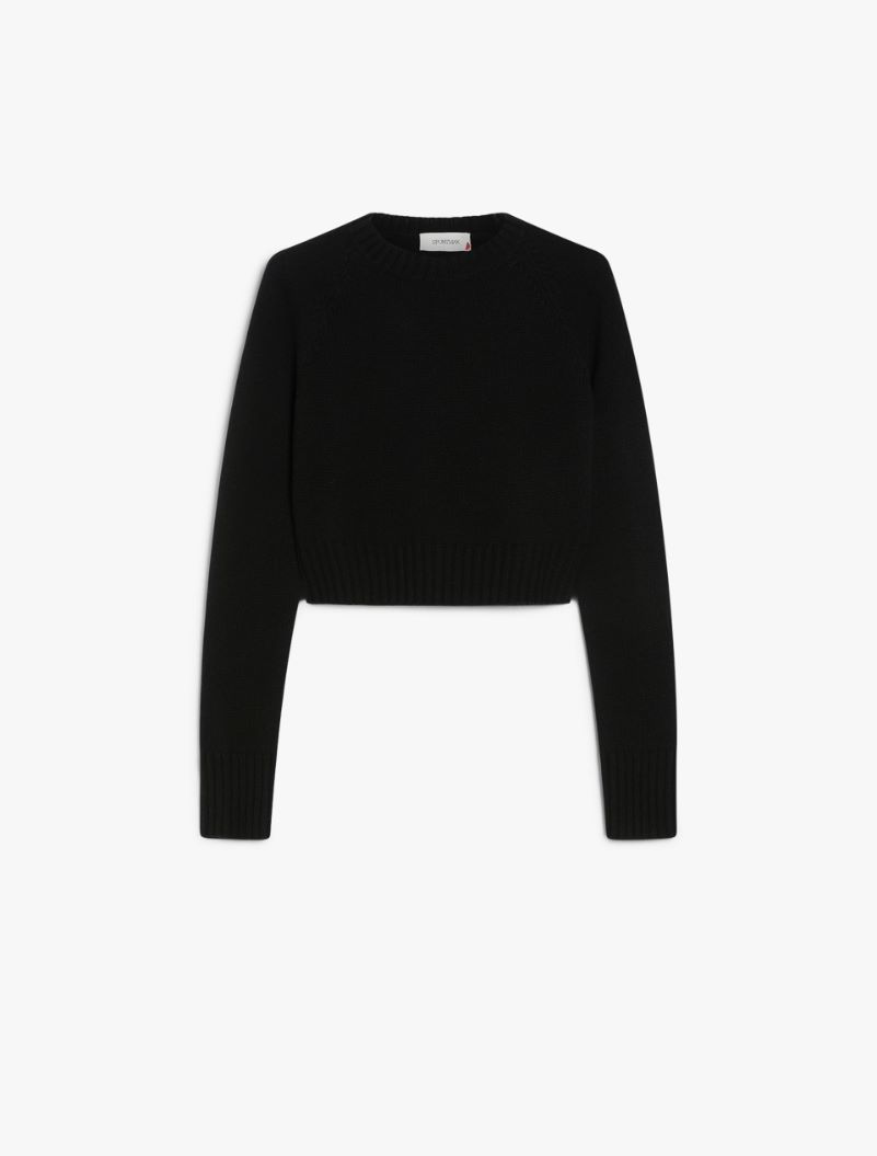 Cashmere and wool jumper - BLACK - Sportmax