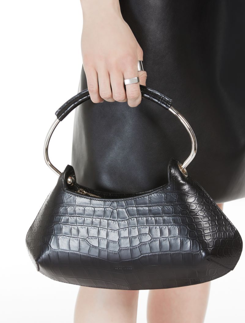 Caju mini leather bag - BLACK - Sportmax