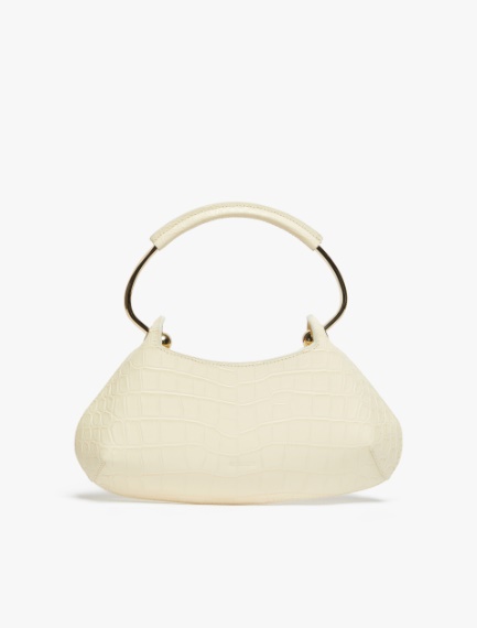 Caju mini leather bag - VANILLA - 