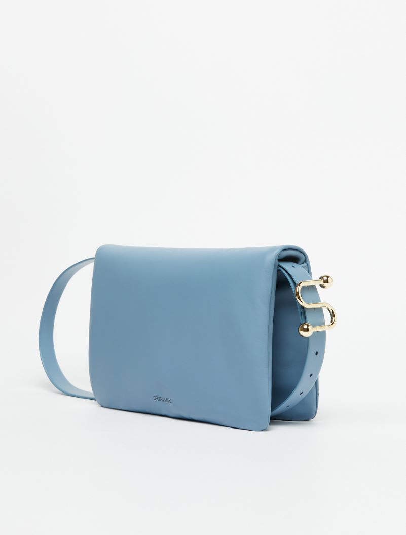 Padded nappa-leather envelope bag - AVIO - Sportmax