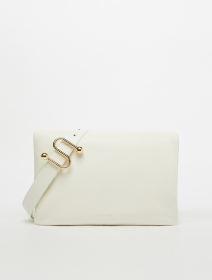 Soffy bag in nappa imbottita - AVORIO - Sportmax