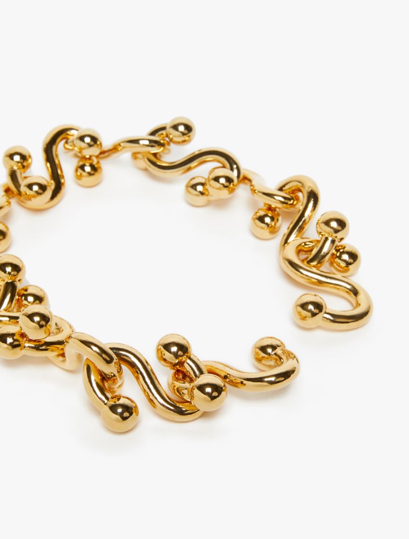 Sportmax monogram necklace - GOLD - Sportmax