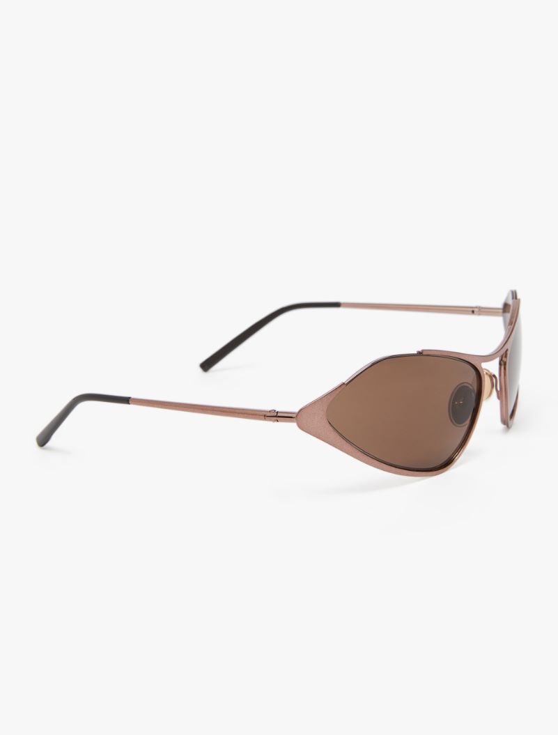 Cat-eye sunglasses - BROWN BRONZE - Sportmax