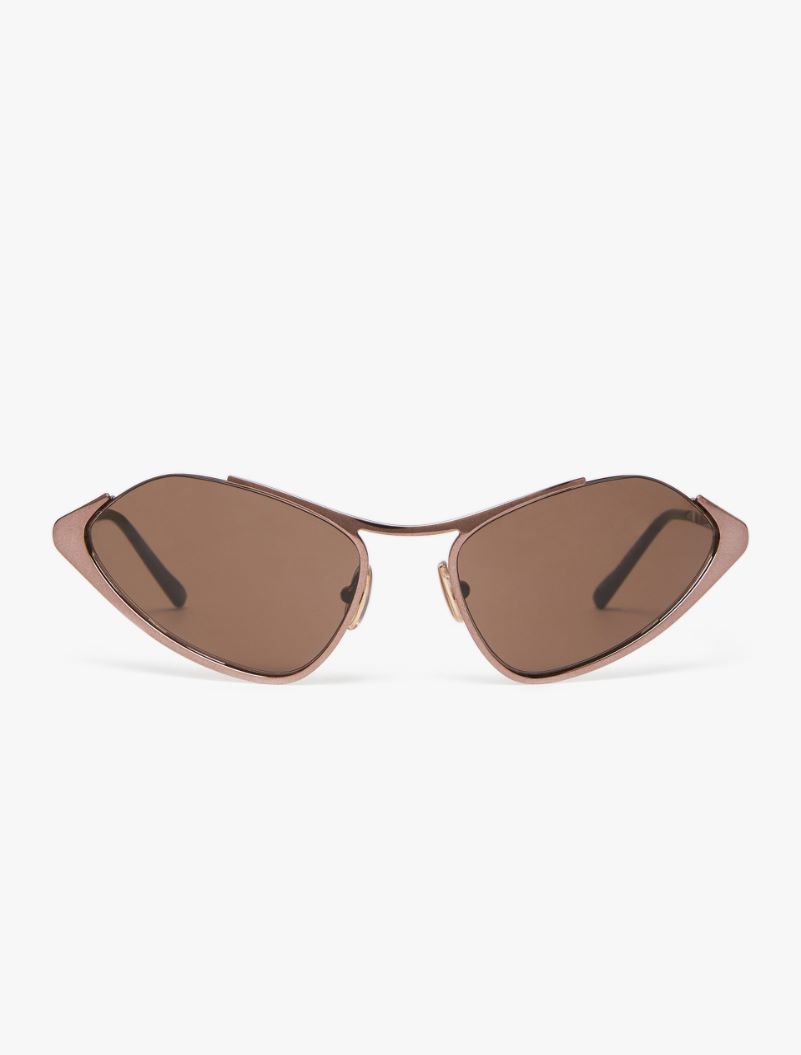 Cat-eye sunglasses - BROWN BRONZE - Sportmax