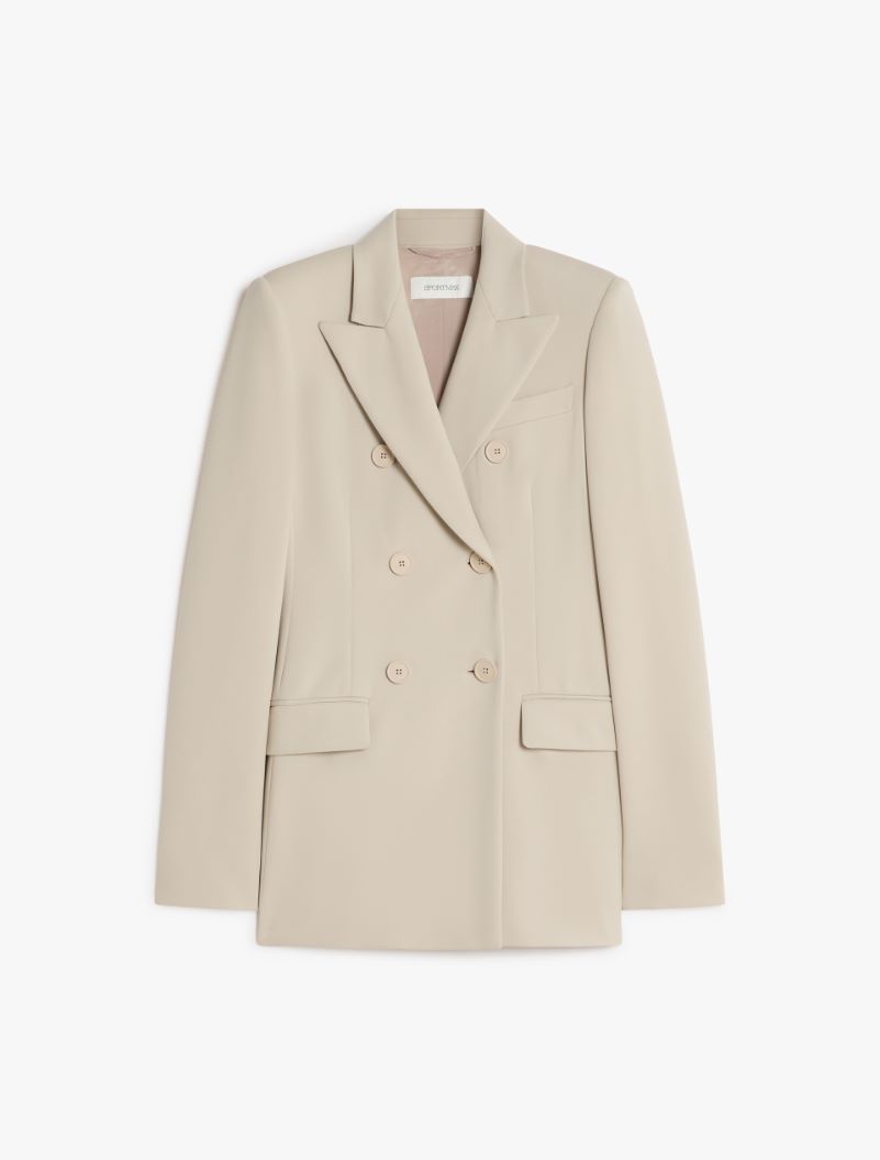 Scuba jersey blazer - TURTLEDOVE - Sportmax