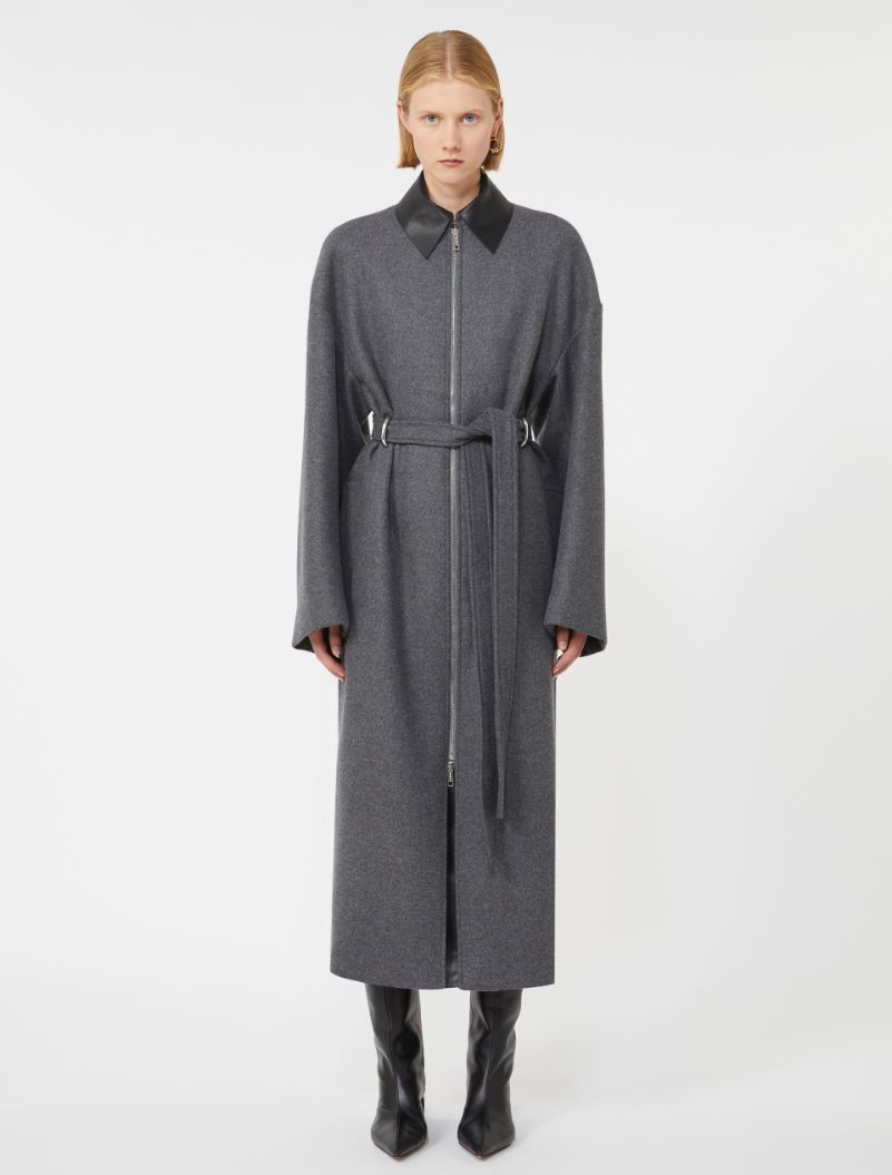 Wool coat - DARK GREY - Sportmax - 2