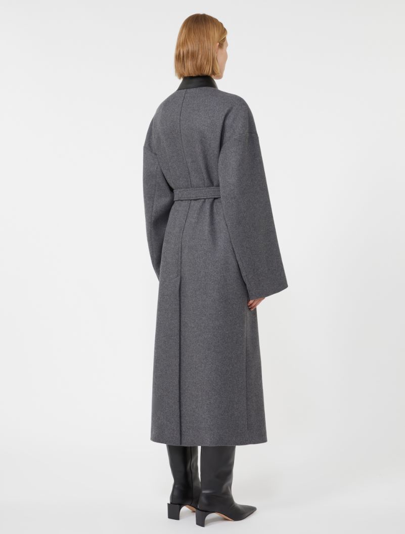Wool coat - DARK GREY - Sportmax - 3