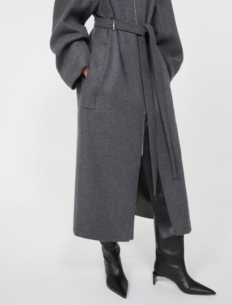 Wool coat - DARK GREY - Sportmax - 5