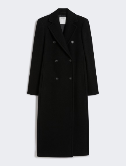 Double-breasted coat - BLACK - Sportmax