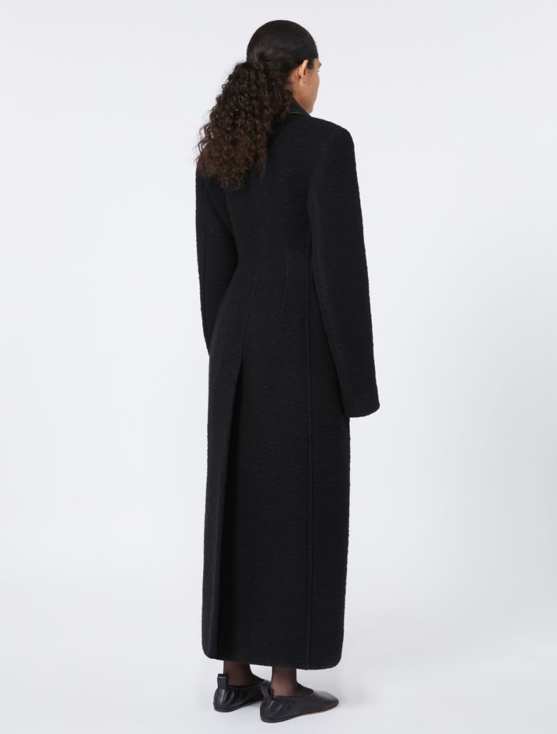 Fitted wool coat - BLACK - Sportmax - 3