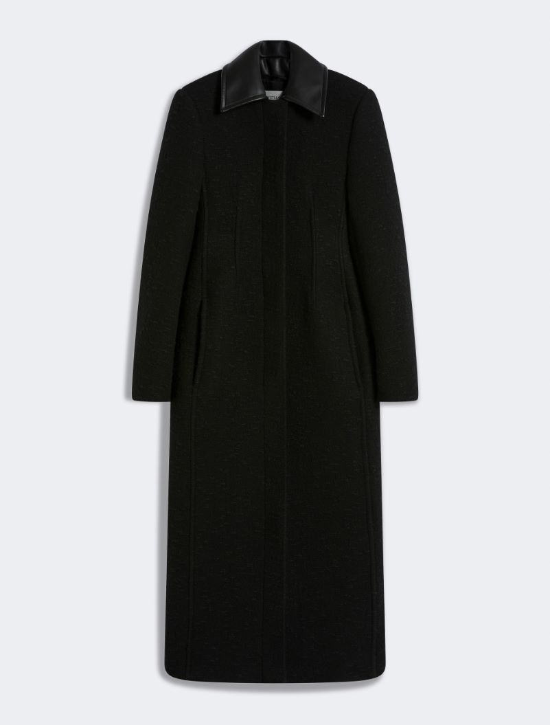 Fitted wool coat - BLACK - Sportmax - 6