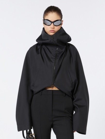 Silk kimono jacket - BLACK - Sportmax