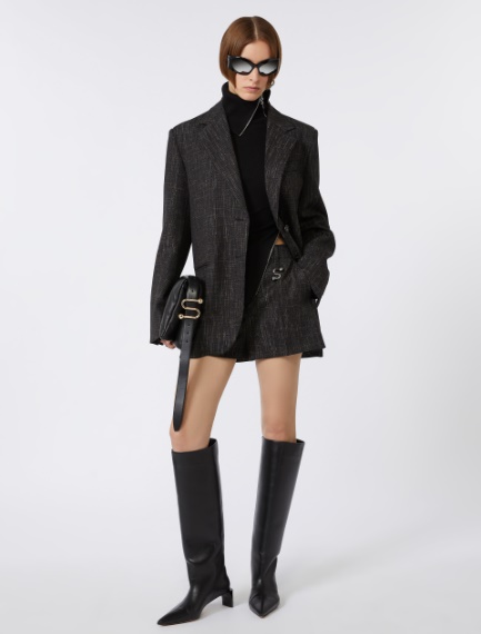 Oversized blazer - BLACK - Sportmax