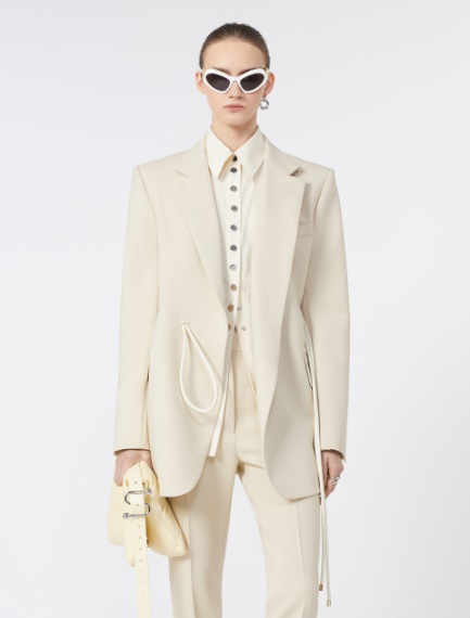 Blazer con cintura - BEIGE - Sportmax