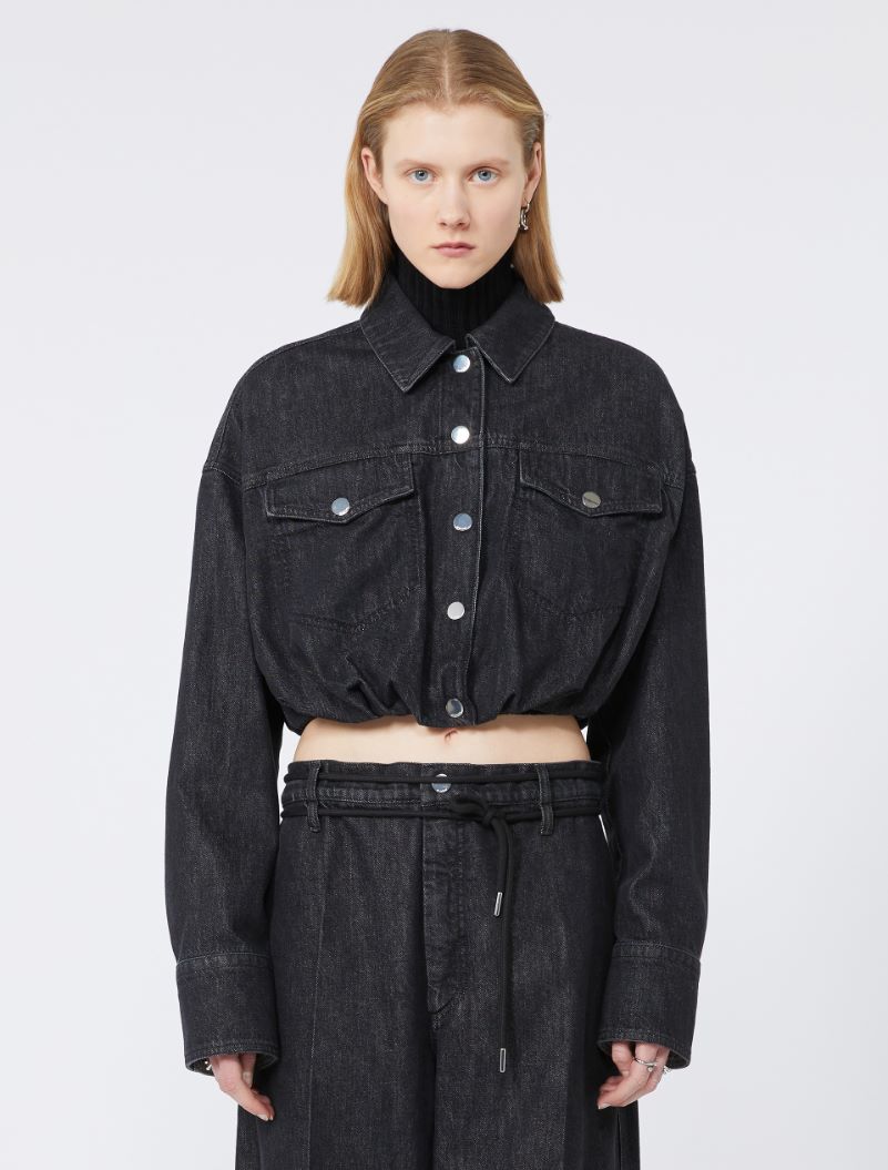 Short denim jacket - BLACK - Sportmax - 2