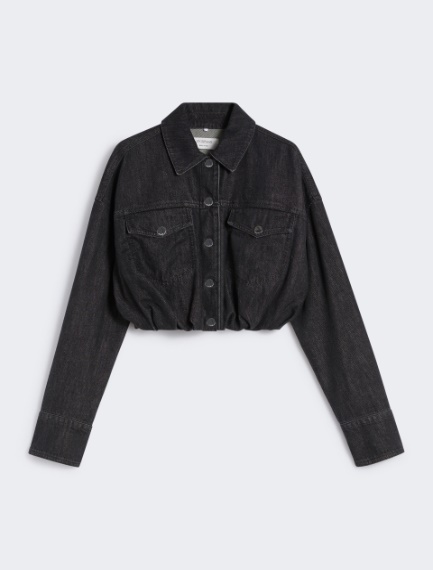 Short denim jacket - BLACK - Sportmax