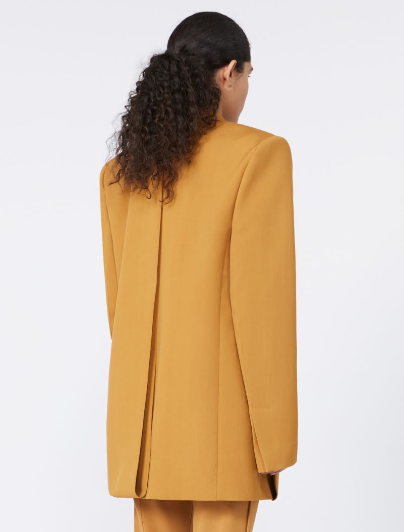 Loose wool blazer - OCHRE - Sportmax - 3