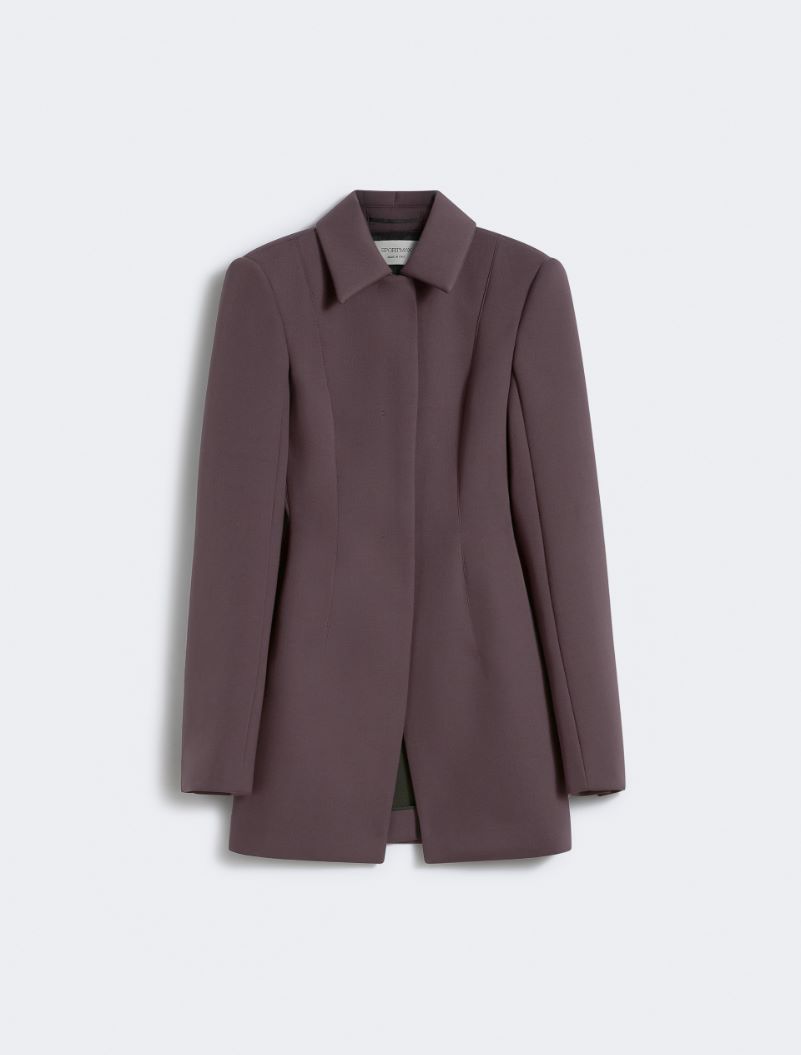 Fitted wool jacket - COFFEE - Sportmax - 5