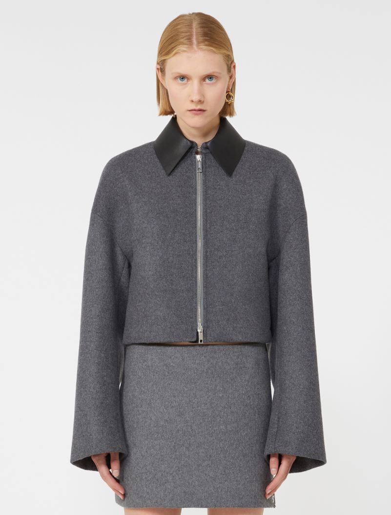 Short wool jacket - DARK GREY - Sportmax - 2