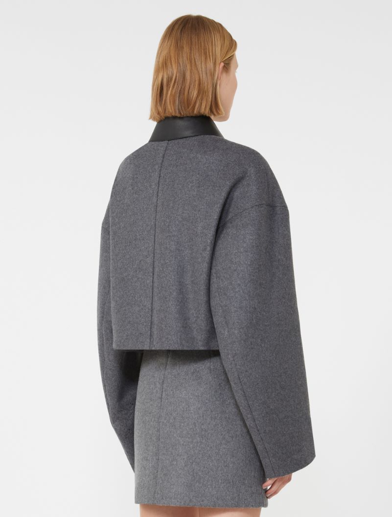Short wool jacket - DARK GREY - Sportmax - 3