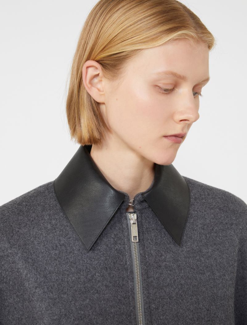 Short wool jacket - DARK GREY - Sportmax - 4