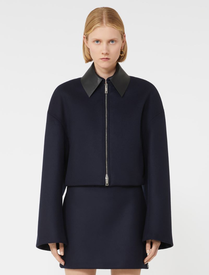 Short wool jacket - MIDNIGHTBLUE - Sportmax - 2