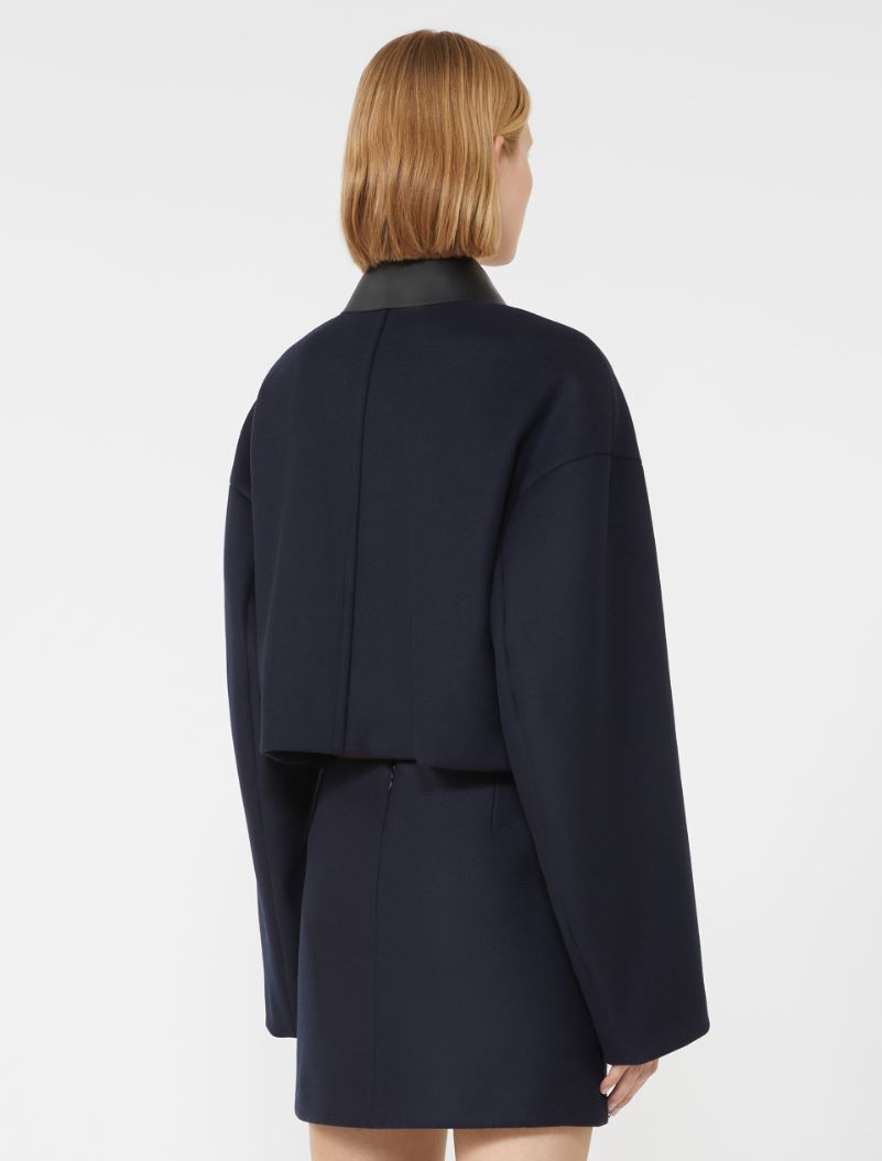 Short wool jacket - MIDNIGHTBLUE - Sportmax - 3