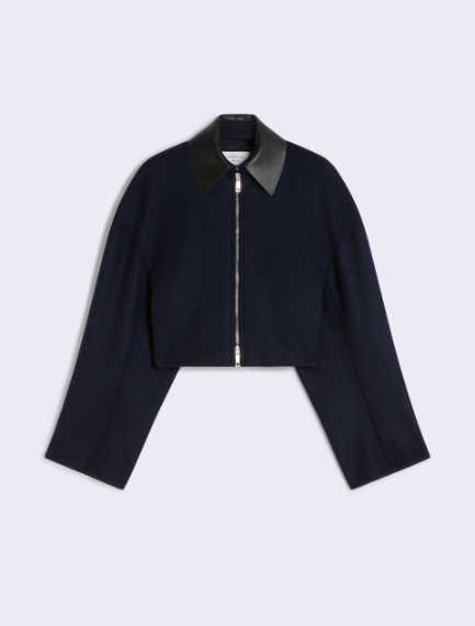 Short wool jacket - MIDNIGHTBLUE - Sportmax
